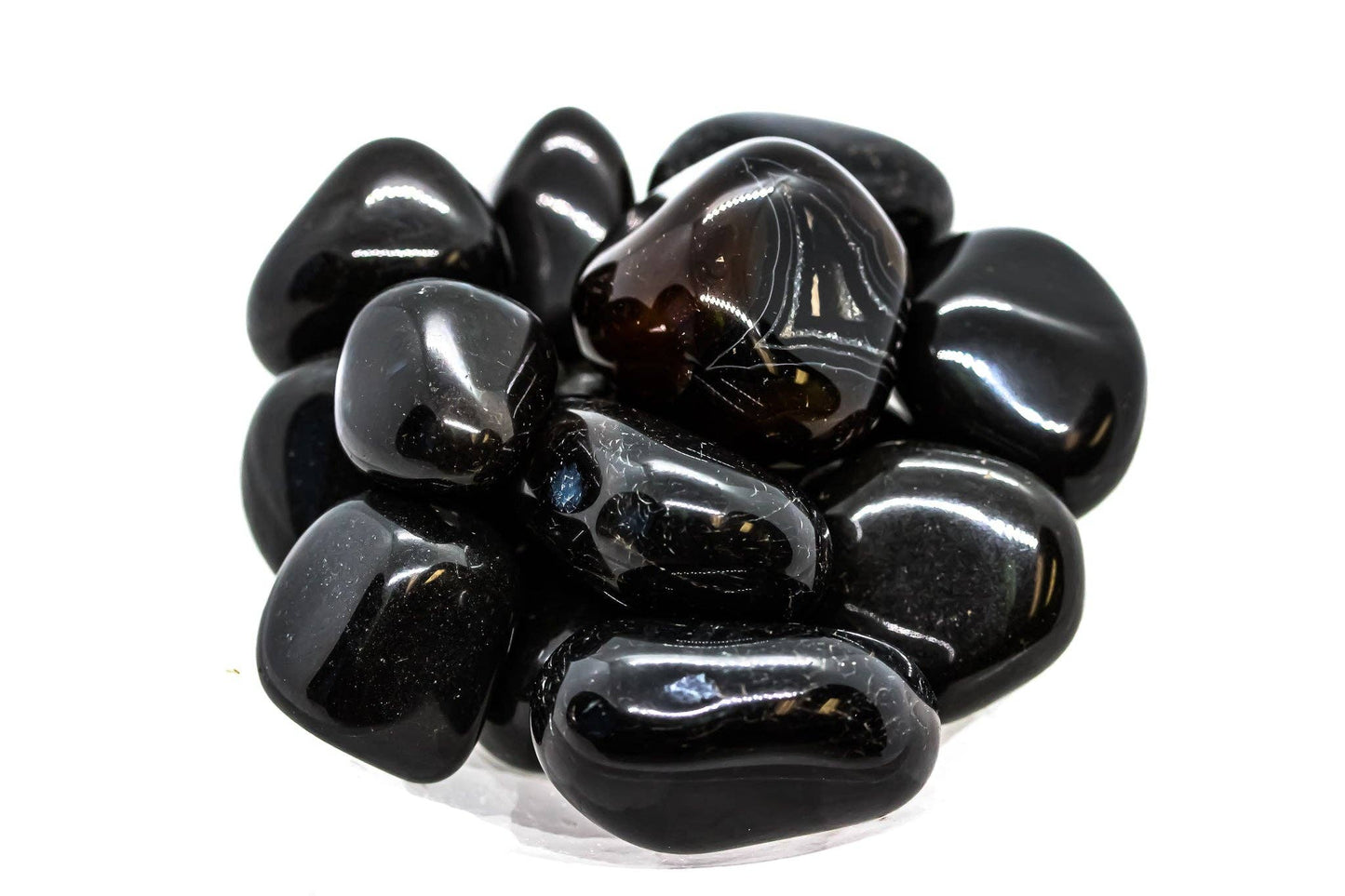 Black Agate Tumbled 20-30mm