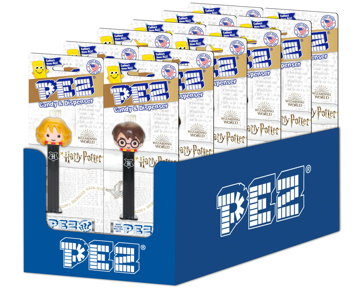Pez Blister Card - Harry Potter Candy & Dispenser