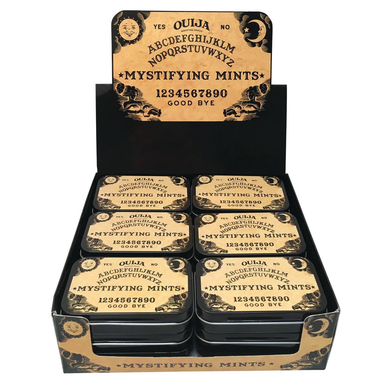 Ouija Mystifying Mints Candy Tin, Boston America, 18ct