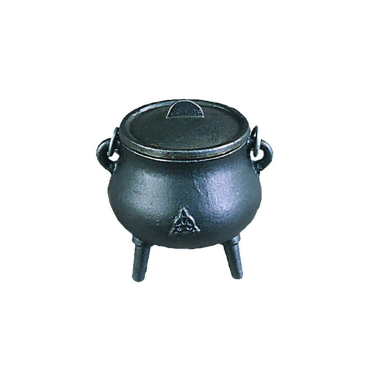 Cast iron cauldron 3.5 inch