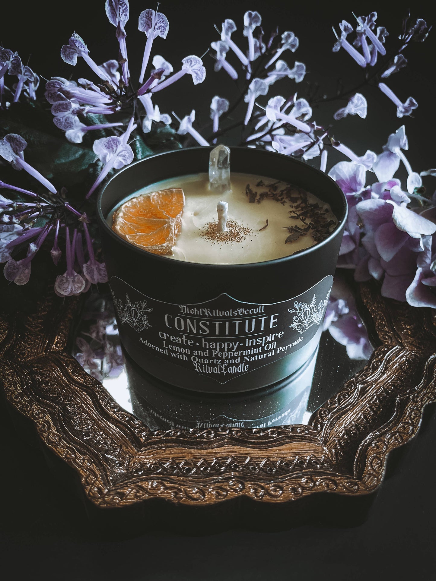 CONSTITUTE - Lemon Mint Inspiration Candle