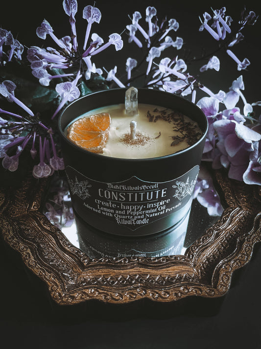 CONSTITUTE - Lemon Mint Inspiration Candle