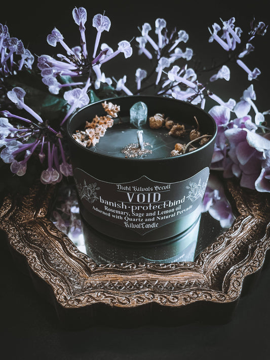 VOID-Lemon Rosemary Sage Protection Candle