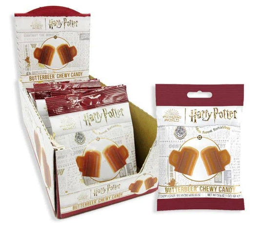 Jelly Belly Harry Potter Butterbeer Chewy Candy, 12ct