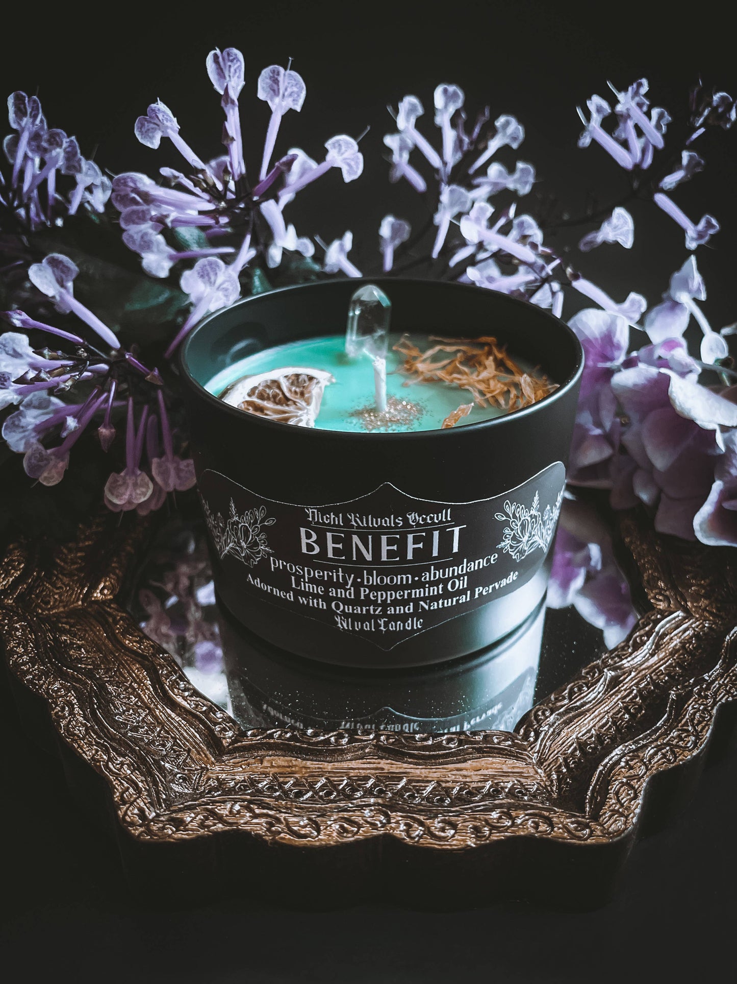 BENIFET-Lime Mint Prosperity Candle