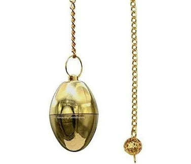 Pendulum Brass Oval