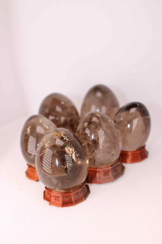 Smokey Quartz Egg Med.