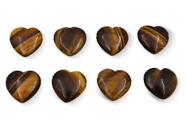 Tiger Eye Heart Pendant