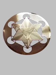 Star Tetrahedron/ Merkaba 18k Plated Grid